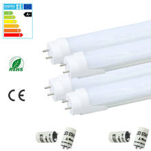 4 в 1 T8 G13 60 см/90 см/120 см/150 см 2-5FT 9 Вт 13 Вт 18 Вт 24 Вт 810-2160LM Led s SMD 6000-6500K светодиодный ные трубки лампы флуоресцентные W белая крышка 2024 - купить недорого