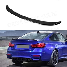 For BMW F32 4 Series Car Styling Carbon Fiber Rear Trunk Boot Spoiler Wing for 420i 428i 430i Coupe 2 Door CS style 2014-2018 2024 - buy cheap