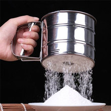 Stainless Steel Flour Sieve Mugs Design Flour Sifter Shaker Baking Pastry Tools Bakeware Strainer for Coffee Icing Sugar Powder 2024 - buy cheap