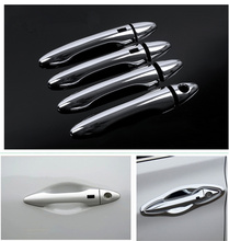 FUNDUOO For Hyundai IX35 Tucson  2009 2010 2011 2012 2013 2014  New Chrome Car Door Handle Cover Trim with Smart Keyholes 2024 - buy cheap