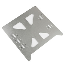 Placa de soporte de cama caliente V2, placa anodizada de aluminio Y carro, actualización para impresora 3D Prusa i3 RepRap DIY MK2 MKa 2024 - compra barato