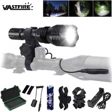 VASTFIRE-linterna LED de pistola táctica, VA-802 de caza, carril de 20mm, montaje del visor del Rifle, luz de explorador 2024 - compra barato