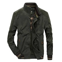 Spring Autumn Fashion Bomber Jacket Cotton Coat Men Casual Baseball Jacket Stand Collar OUTWEAR Windbreaker Male Clothing 5XL 2024 - buy cheap