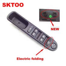 SKTOO-Interruptor de Control de ventana delantera para coche, elevador de marco de vidrio eléctrico automotriz para Peugeot 2007, 307CC, 307SW, 2015-307 2024 - compra barato