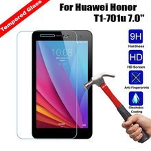 9H Screen Protector for Huawei Mediapad T1 7.0 T1-701u Tempered Glass For Huawei T2 7.0 701w 7 inch Protective Film Guard 7" 2024 - buy cheap