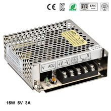 Controlador del interruptor de la fuente de alimentación 15V 1A 15W de la mejor calidad para tira de LED CA 100-240V entrada a DC 15V envío gratis 2024 - compra barato