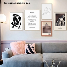 Абстрактная картина из холста для медитации, печатный плакат для гостиной, спальни, настенное художественное украшение для дома 2024 - купить недорого