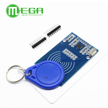 10 комплектов RFID модуль RC522 MFRC-522 RDM6300 наборы S50 13,56 МГц 125 кГц 6 см с тегами SPI запись и чтение для arduino 2024 - купить недорого