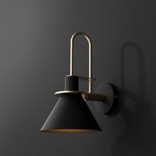 Nordic Loft Bedside Led Wall Lamp Creative Art Horn Design Coffee Shop Bathroom Decoration Wall Sconce Lighting Fixtures 2024 - buy cheap