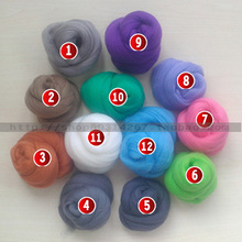 Pokelework-tira de lana de fieltro para manualidades, kit de tira de lana suave ultrafina de 5g y 5g/color (100g por paquete), envío gratis 2024 - compra barato