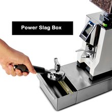 Silvery Coffee Knock Box  Stainless Steel Espresso With Drawer Coffee Slag not Splash Manual Coffee Grinder Coffee Accessories 2024 - buy cheap