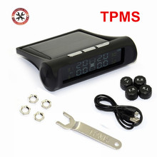 Hot Selling Digital Tire Pressure Monitor System 12V Real Time Wireless Smart Tire Pressure Alarm Car Charger with 4 Sensors 2024 - buy cheap