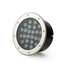 Lámpara LED subterránea resistente al agua IP68, luces de alta potencia COB enterrada, foco de exterior AC85V-265V, 10W, 12W, 18W, 24W 2024 - compra barato
