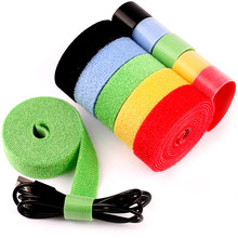 1 Roll 2cm*5m Color magical Glue Self-adhesive Tape Strap hoop loop strap velcros closure tape scratch roll fastening tape 2024 - buy cheap
