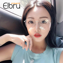 Elbru New Finished Myopia Glasses Women Retro Metal Myopic Eyewear Men Optical Glasses With -0.75 1 1.25 1.5 1.75 2 2.5 3 3.5.. 2024 - buy cheap