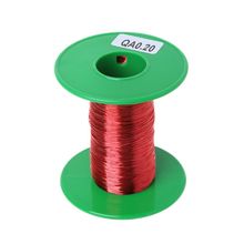 Fio de cobre esmaltado de poliuretano qa, enrolamento de fios de solda de 0.2mm e 100m