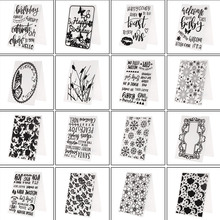 Plastic Embossing Folder Template For DIY Scrapbook Photo Album Card Paper Craft Birthday 2024 - buy cheap