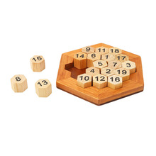 1 Set Mind Brain Teaser Wooden Puzzles For Adults Children Kids Classic IQ Math Wood Game Toy Wood 3D Puzzle Toys 2024 - buy cheap