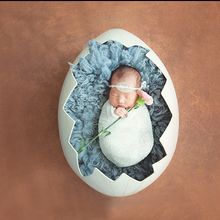 newborn photography props  infantile baby full moon creativity iron eggshell Toddler Studio Shooting Photo Props 2024 - buy cheap