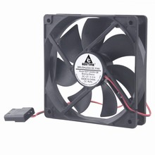 Gdstime 1 Piece DC 12V 2-Wire 4Pin 120x120x25mm Cooler 12025 12cm PC Case System Cooling Fan 120mm x 25mm 120mm*120mm 2024 - buy cheap
