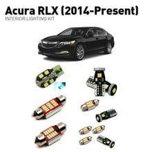 Led interior lights For Acura RLX 2014+  10pc Led Lights For Cars lighting kit automotive bulbs Canbus 2024 - buy cheap