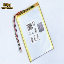 Plugue 1.0-5P 4074110 4075110 3.7V 4000mah Tablet PC bateria lipo em Baterias recarregáveis com completa capacidade 2024 - compre barato