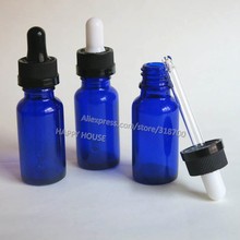 360 x 20ml Blue  Boston Round Glass Bottles with save Dropper,20cc Glass Bottle With Child Proof Dropper 2024 - buy cheap