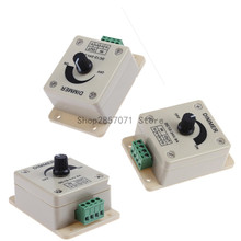 10pcs 12V 8A PIR Sensor LED Strip Light Switch Dimmer Brightness Adjustable Controller 2024 - buy cheap