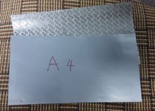 10 folhas/bloco a4silver vácuo auto-adesivo papel de impressão etiquetas a4 impressão em branco etiqueta personalizada 2024 - compre barato