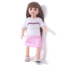 Bebe Reborn Dolls 18 inch Reborn Baby Doll Soft Vinyl Silicon Newborn Doll bonecas Panda Clothes For Children Gifts 2024 - buy cheap