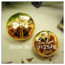 18mm,10 botões metálicos em cor dourada, botões de arte de moda clássica, acessórios de vestuário, jx031 2024 - compre barato