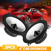 2Pcs 4 inch 60W 2 Way Car Coaxial Speaker Auto Automotive Hifi Full Range Frequency Sensitivity Power Loudspeaker Audio Stereo 2024 - buy cheap