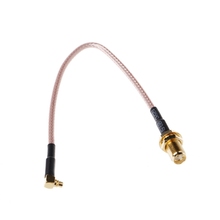 RF RP SMA Female to MMCX Male Right Angle Pigtail Cable RG316 15cm 6" 2024 - buy cheap