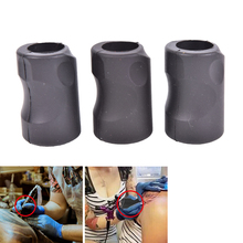 Black Tube Cover Gun Handle Holder Cover Wrap Pad Knuckle Protect Accessories Professional Non-slip Silicone Tattoo Machine Grip 2024 - buy cheap