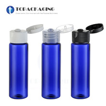 50PCS*30ML Blue Plastic Flip Screw Cap Bottle Empty Shower Gel Shampoo Lotion Cosmetic Container Sample Essential Oil Refillable 2024 - buy cheap
