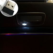 1 шт. автомобильная USB атмосферная лампа для Hyundai ix35 iX45 ix20 iX25 i10 i20 i30 i40 HB20 Sonata Verna Solaris Elantra Accent 2024 - купить недорого