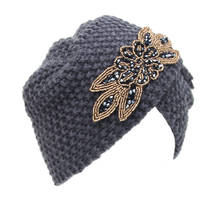 Helisopus Fashion Winter Warm Crochet Caps Knitted Crochet Women Hat Elastic Braided Headdress Cap Hats Knitting Wool Knit Caps 2024 - buy cheap