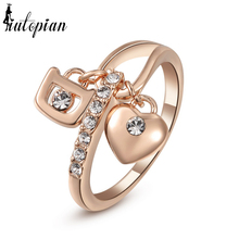 Italina Rigant, новинка 2014, кольцо, 18K, розовая позолота, сделано с австрийскими кристаллами Stellux, высокое качество #RG95111 2024 - купить недорого