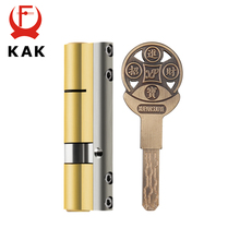 Kak-fechadura de porta de cobre com 8 teclas, dispositivo antifurto, com abertura dupla, material de segurança, fechadura 2024 - compre barato