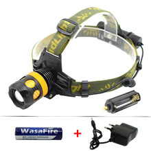 2in1 Headlight Flashlight LED Headlamp Rechargeable Zoom Head Torch Frontal LED Q5 Lamp Waterproof Camp Fish Light 18650 Battery 2024 - buy cheap