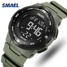 SMAEL New Fashion Mens Sport Watches Shock Resistant Waterproof Casual Army Military LED Digital Watch Men Relogio Masculino 2024 - buy cheap