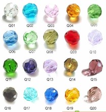 8mm 1000pcs/lot Mixed Color Crystal 32 faceted Ball Beads Crstal Beads  For DIY Crystal Beads 2024 - buy cheap