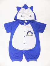6 months- 2 years Party Kids  Halloween Costume,boy  roll play clothing / Snorlax Bodysuits 2024 - buy cheap
