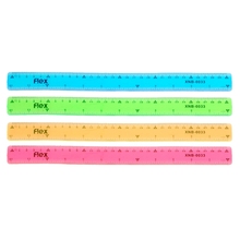Soft 30cm Ruler Multicolour Flexible Creative Stationery Rule School Supply Measuring Ruler 2024 - buy cheap