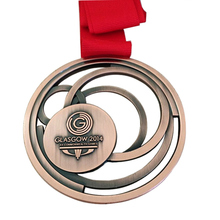 Die Casting Zinc Alloy London Party Race Medals with Shape Ribbon for Promotion 2024 - buy cheap