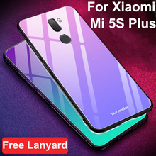Coque For Xiaomi Mi 5s Plus case Gradient tempered glass + soft edge cover For Xiaomi Mi 5 s plus 5splus dream glass cases shell 2024 - buy cheap