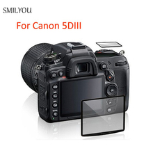 SMILYOU 1Pcs Professional LCD Optical Glass Screen Protector for Canon 5DIII Compact Glass Protective Film camera accessories 2024 - buy cheap