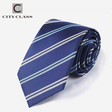 City Class-corbatas a rayas para hombre, corbatas muy delgadas para fiesta de graduación, 7 cm de ancho, l70, Envío Gratis, 2018 2024 - compra barato