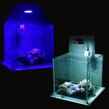 Светодиодный мини-светильник ZN1000 ZN1010 заполняющий свет для аквариума кораллового цвета 3 Вт 2024 - купить недорого