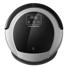 LIECTROUX Robot Vacuum Cleaner B6009,2D Map & Gyroscope Navigation,with Memory,Low Repetition,Virtual Blocker,UV Lamp,Water Tank 2024 - buy cheap